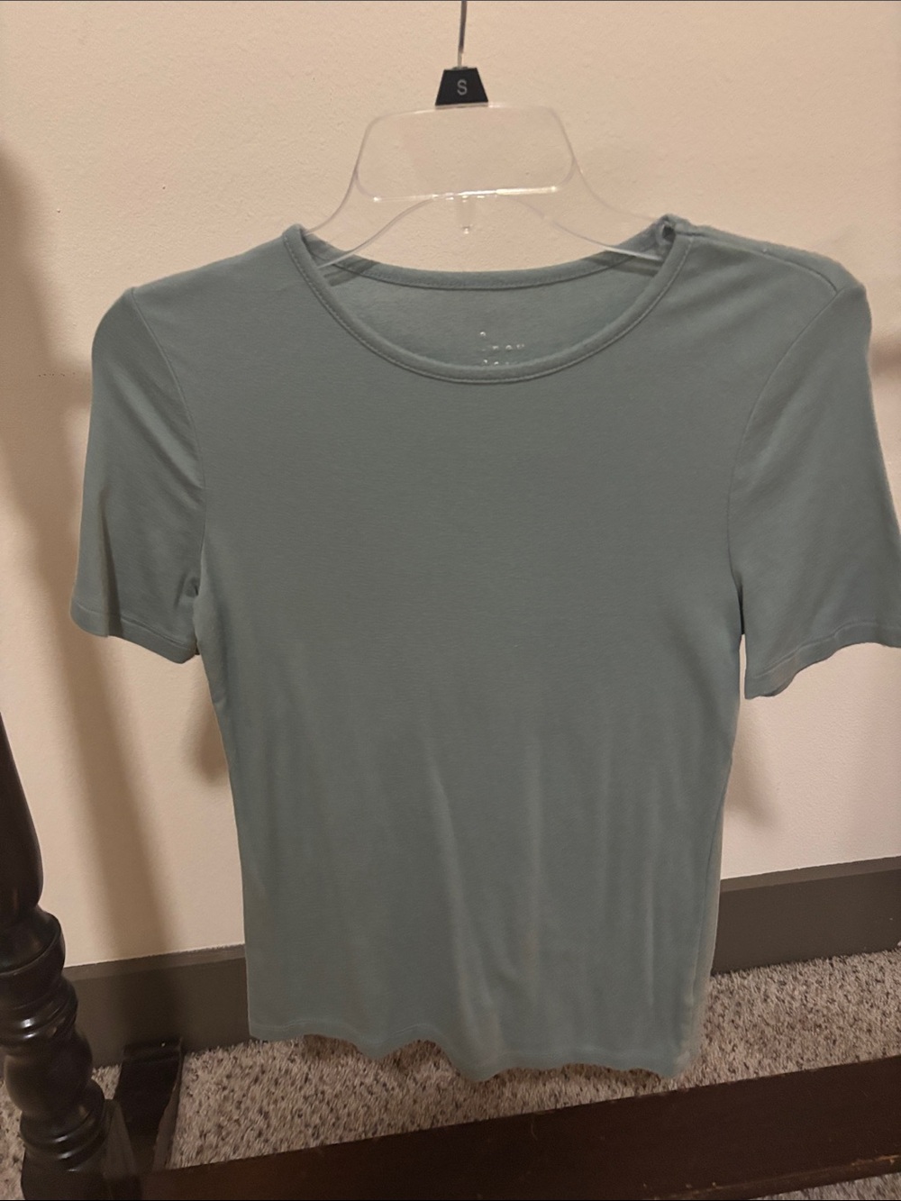 a new day Sage Crewneck Short Sleeve Tee